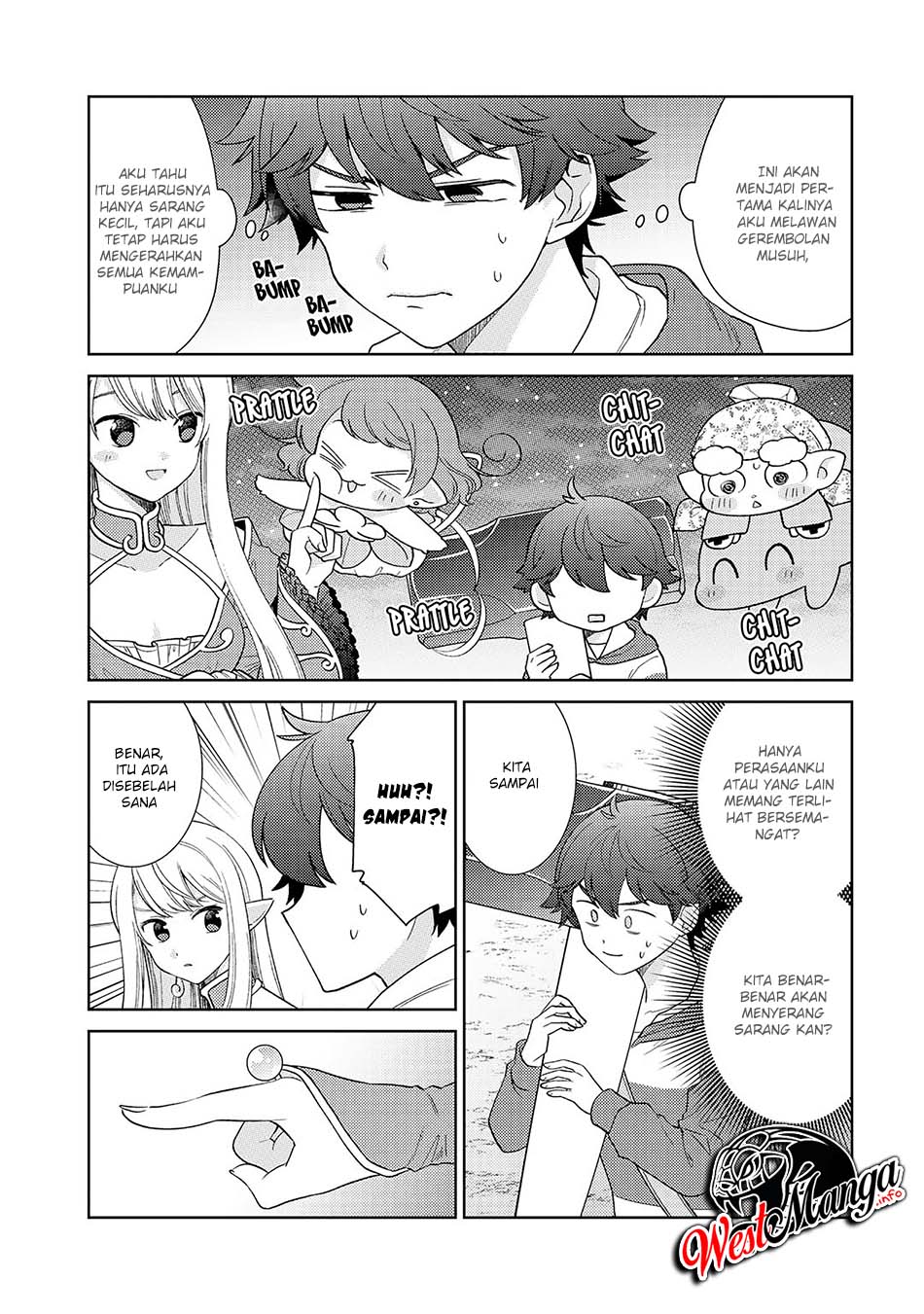 Seirei-tachi no Rakuen to Risou no Isekai Seikatsu Chapter 18 Bahasa Indonesia
