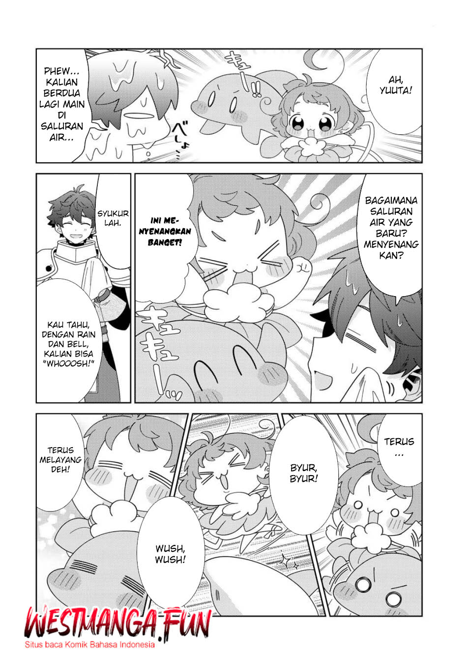Seirei-tachi no Rakuen to Risou no Isekai Seikatsu chapter 70