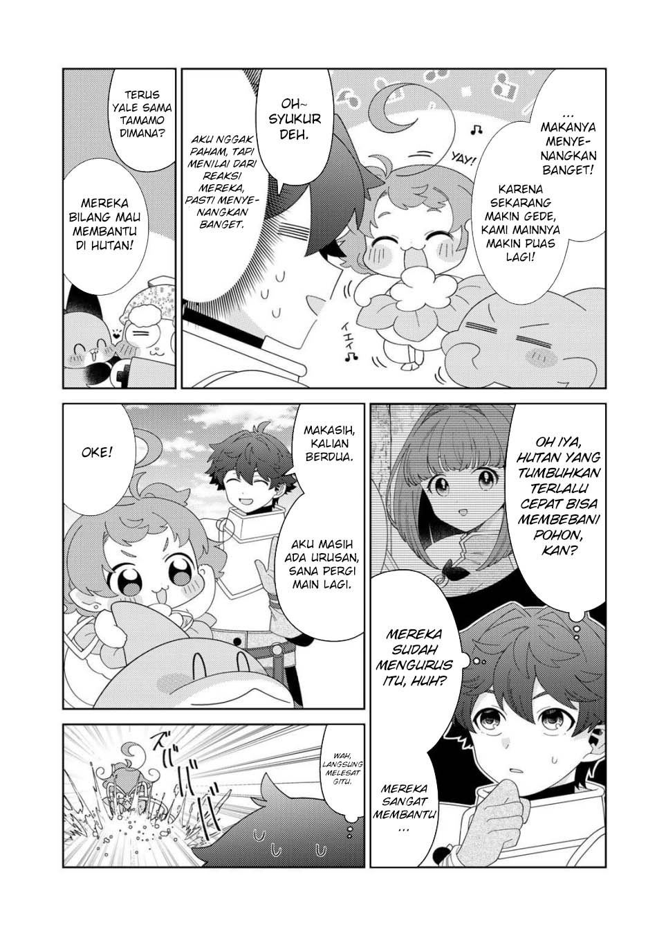 Seirei-tachi no Rakuen to Risou no Isekai Seikatsu chapter 70