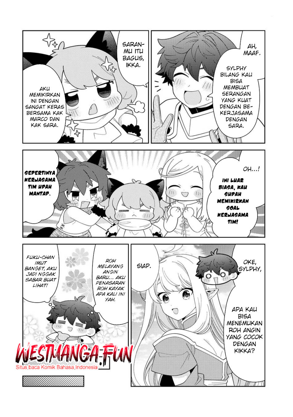 Seirei-tachi no Rakuen to Risou no Isekai Seikatsu chapter 70