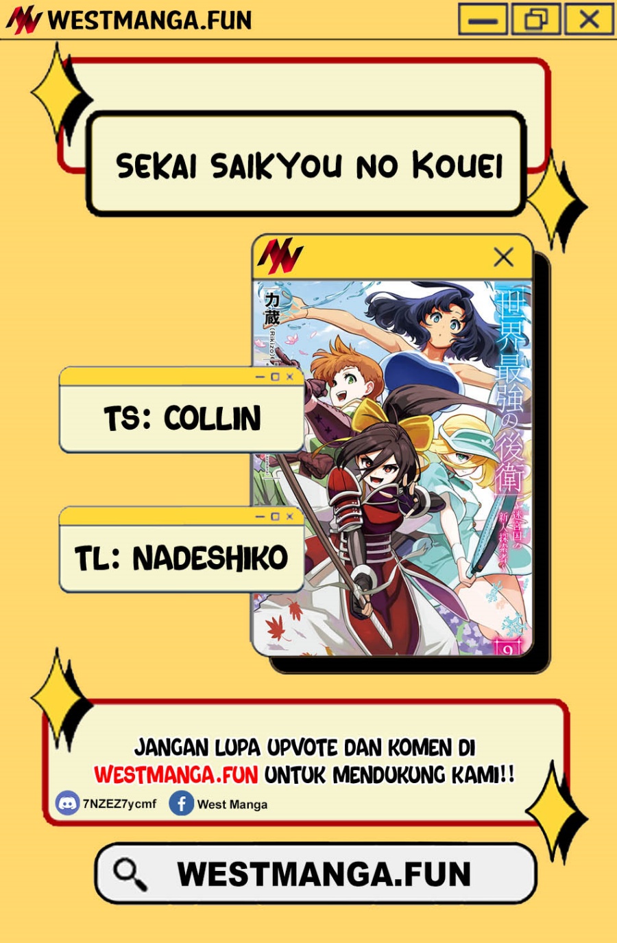 Sekai Saikyou no Kouei: Meikyuukoku no Shinjin Tansakusha chapter 34