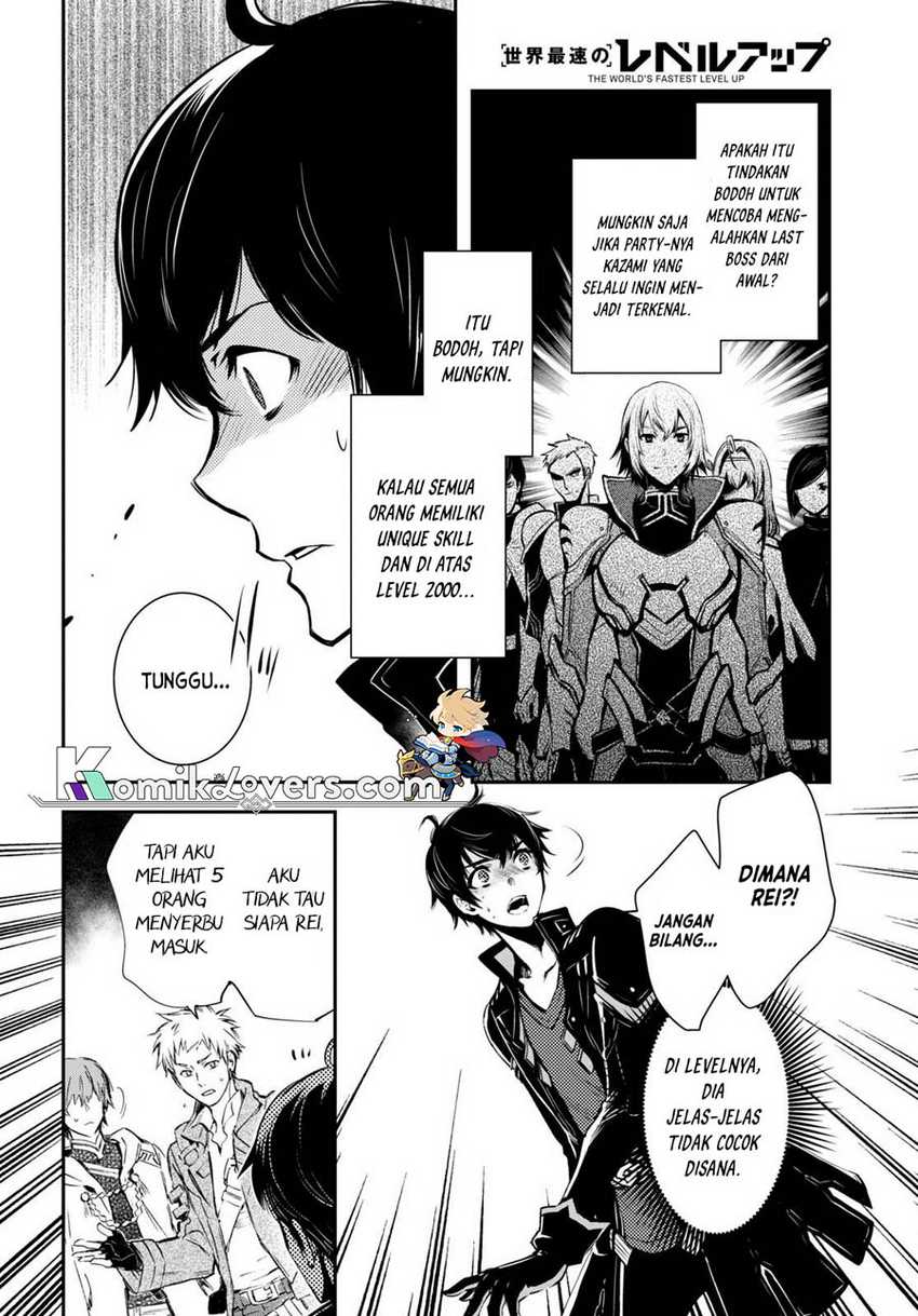 Sekai Saisoku no Level Up! Chapter 14 Bahasa Indonesia