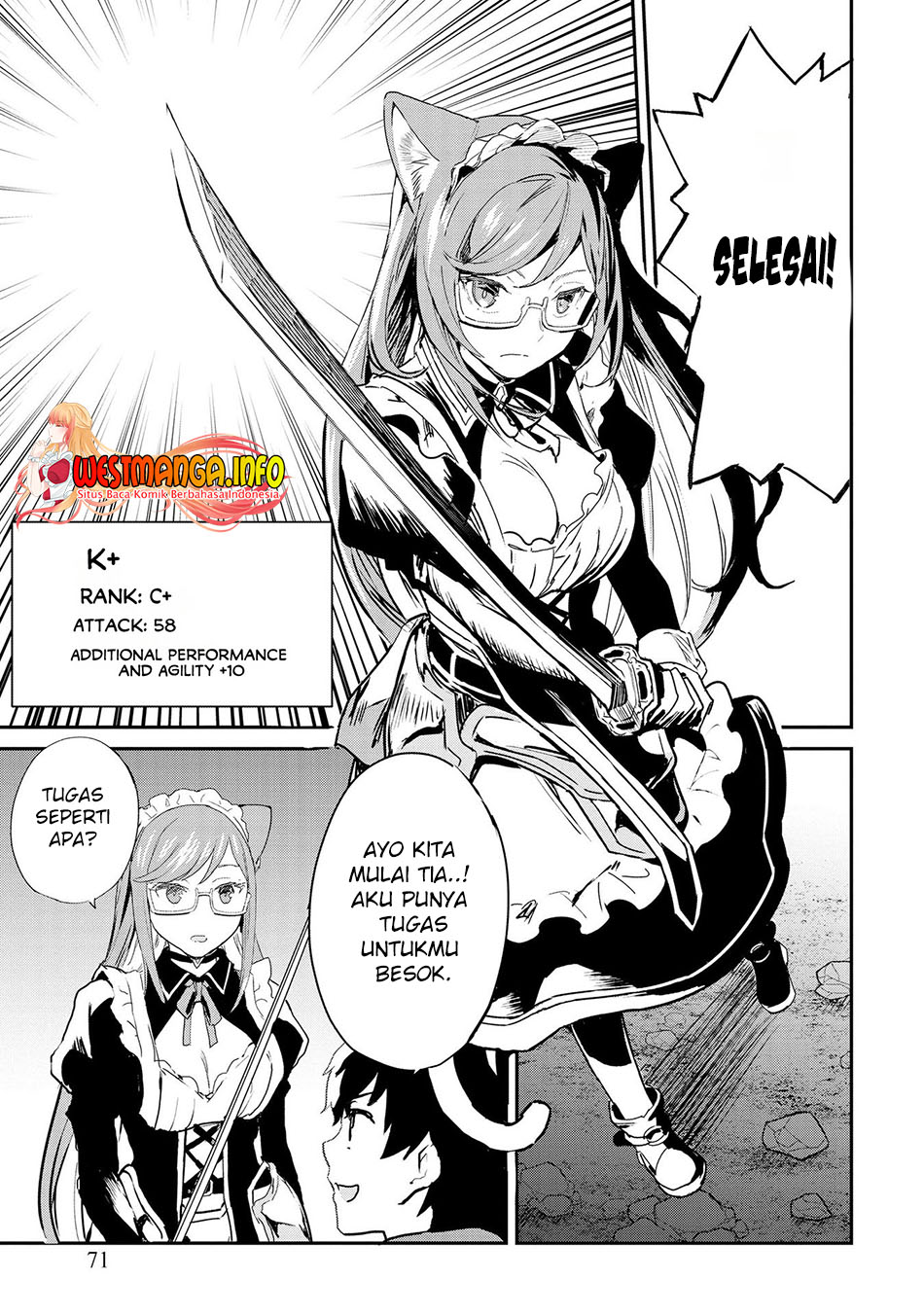 Sekai de Yuiitsu no (Shinken Zukai) na no ni Senryokugai to Yobareta Ore, Kakusei Shita (Shinken) to Saikyou ni Naru Chapter 03 Bahasa Indonesia
