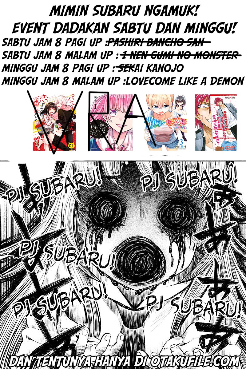 Sekai ka Kanojo ka Erabenai Chapter 08 Bahasa Indonesia