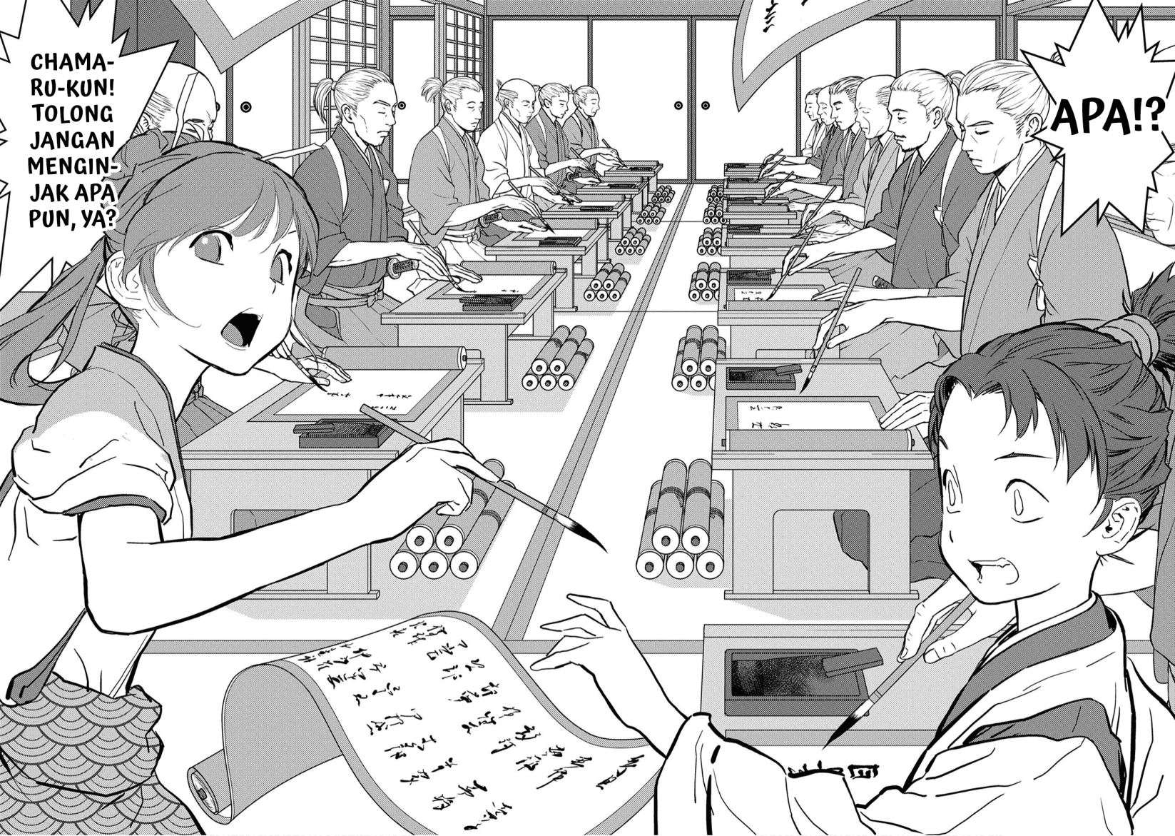 Sengoku Komachi Kuroutan: Noukou Giga Chapter 11 Bahasa Indonesia