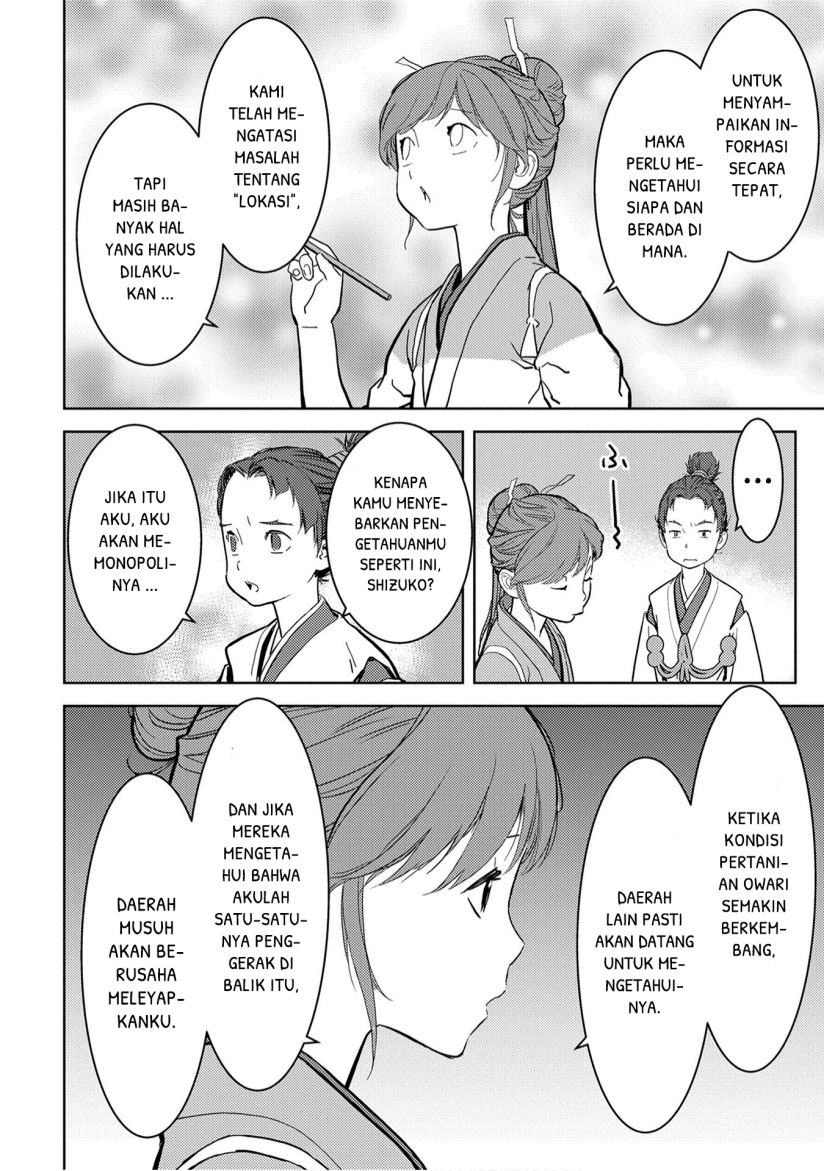 Sengoku Komachi Kuroutan: Noukou Giga Chapter 11 Bahasa Indonesia