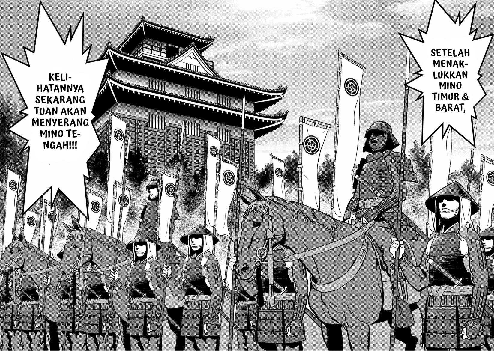 Sengoku Komachi Kuroutan: Noukou Giga Chapter 11 Bahasa Indonesia