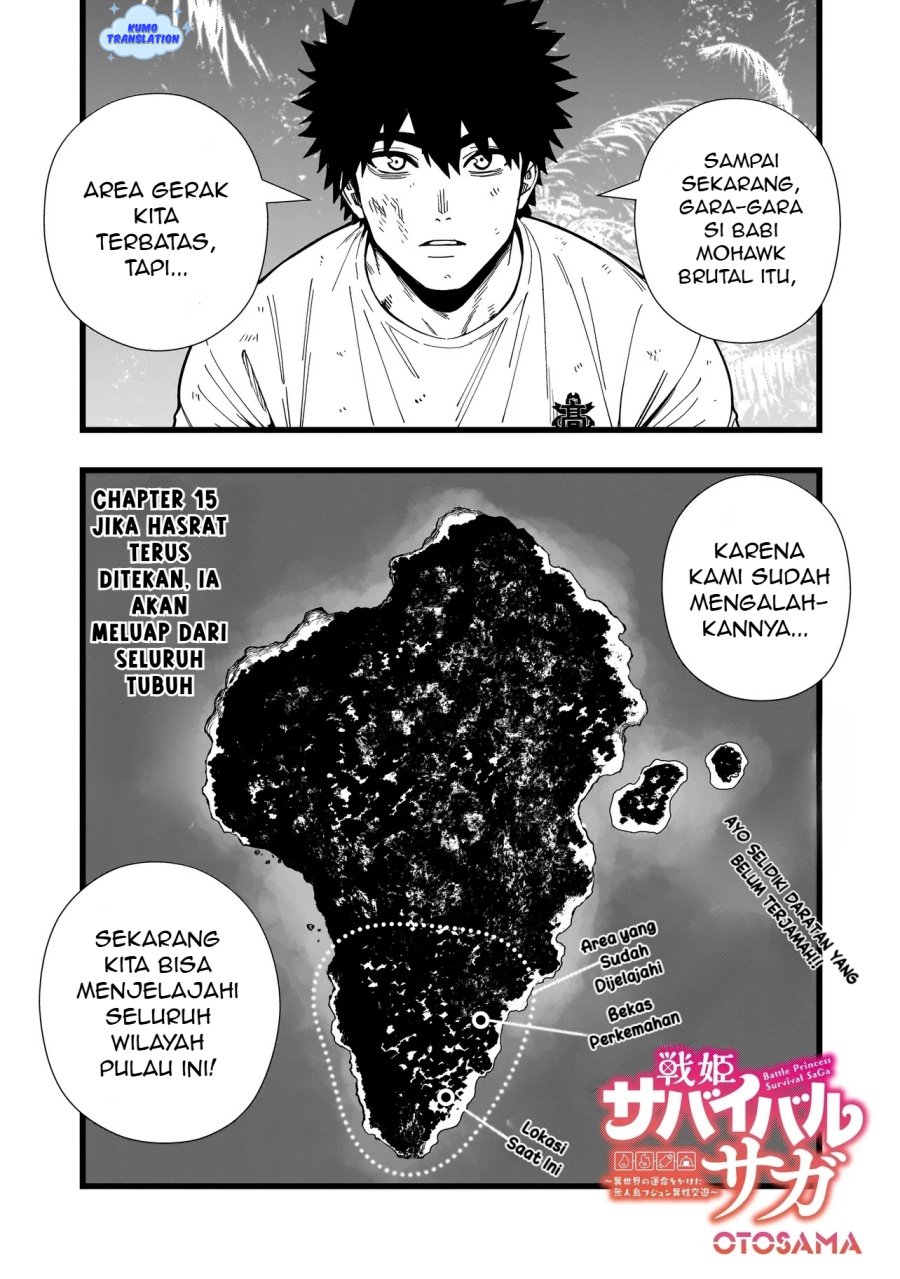 Senki Survival Saga: Isekai no Unmei o Kaketa Mujintou Fujun Iseikouyuu Chapter 15 Bahasa Indonesia