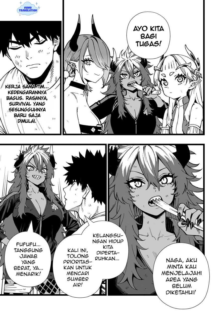 Senki Survival Saga: Isekai no Unmei o Kaketa Mujintou Fujun Iseikouyuu Chapter 15 Bahasa Indonesia