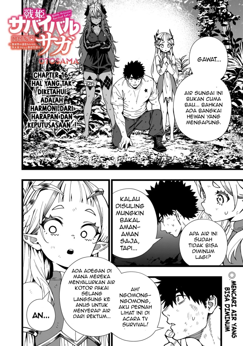 Senki Survival Saga: Isekai no Unmei o Kaketa Mujintou Fujun Iseikouyuu Chapter 16 Bahasa Indonesia