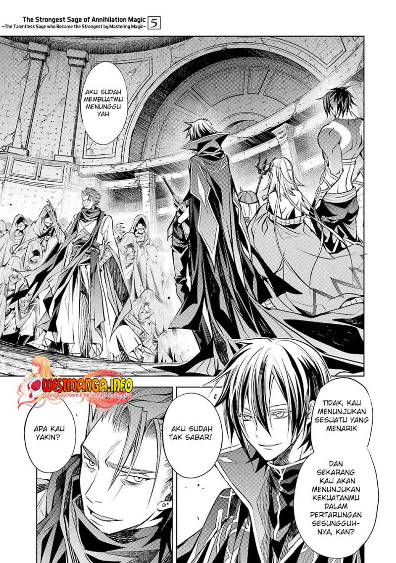 Senmetsumadou no Saikyou Kenja: Musai no Kenja, Madou wo Kiwame Saikyou e Itaru Chapter 13 Bahasa Indonesia
