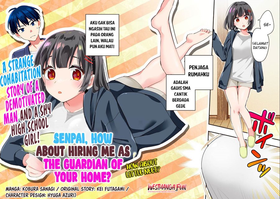 Senpai, Jitaku Keibiin no Koyou wa Ikaga desu ka? Chapter 01 Bahasa Indonesia