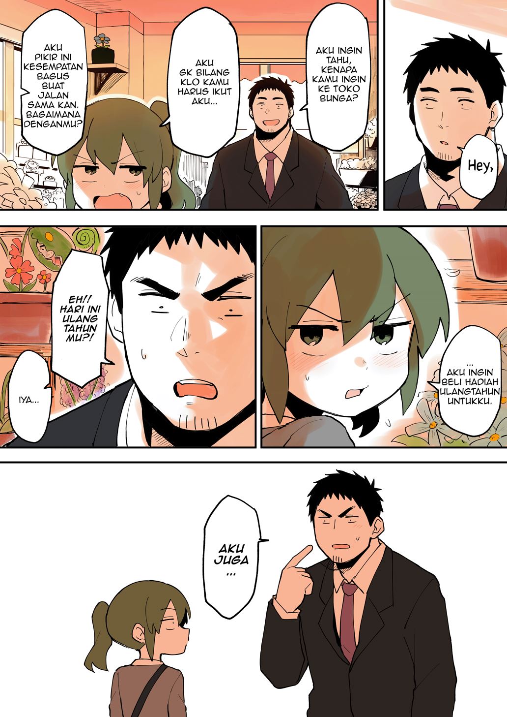 Senpai ga Uzai Kouhai no Hanashi (Web) Chapter 24 Bahasa Indonesia