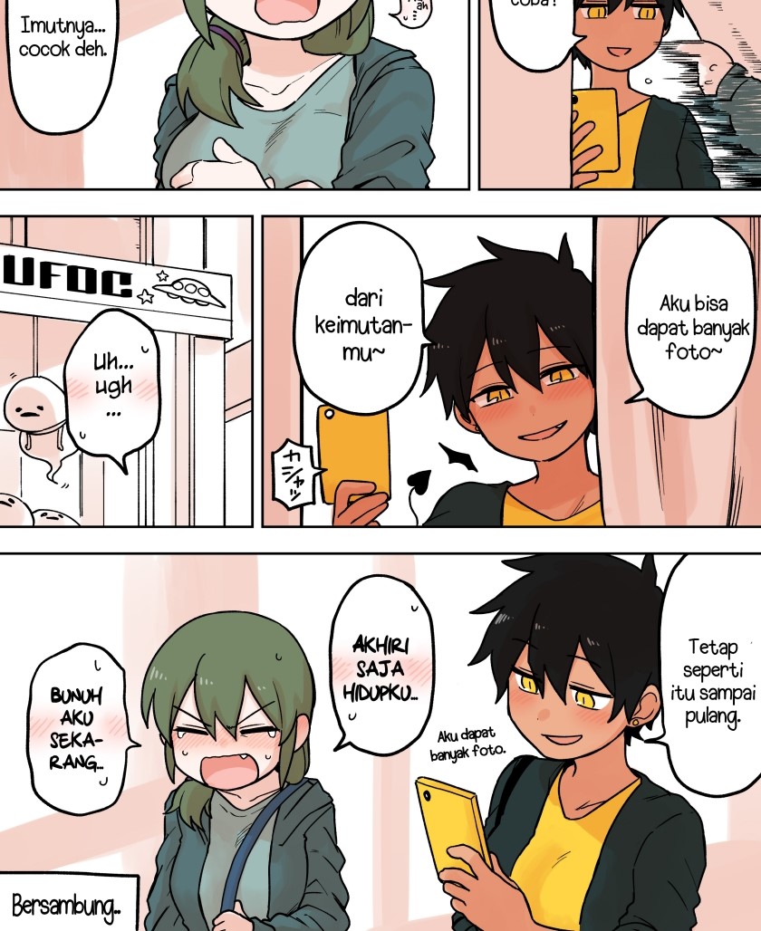 Senpai ga Uzai Kouhai no Hanashi (Web) Chapter 67 Bahasa Indonesia