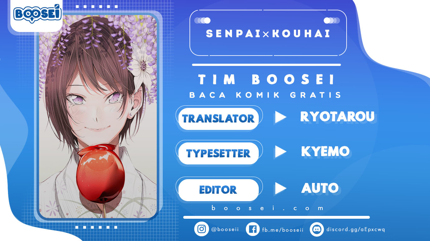 Senpai x Kouhai Chapter 13.2 Bahasa Indonesia