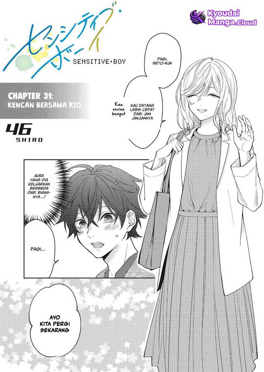 Sensitive Boy Chapter 31 Bahasa Indonesia