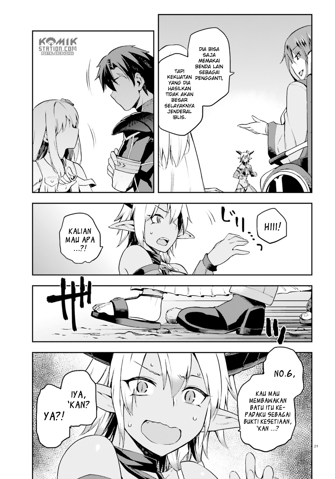 Sentouin, Hakenshimasu! chapter 9