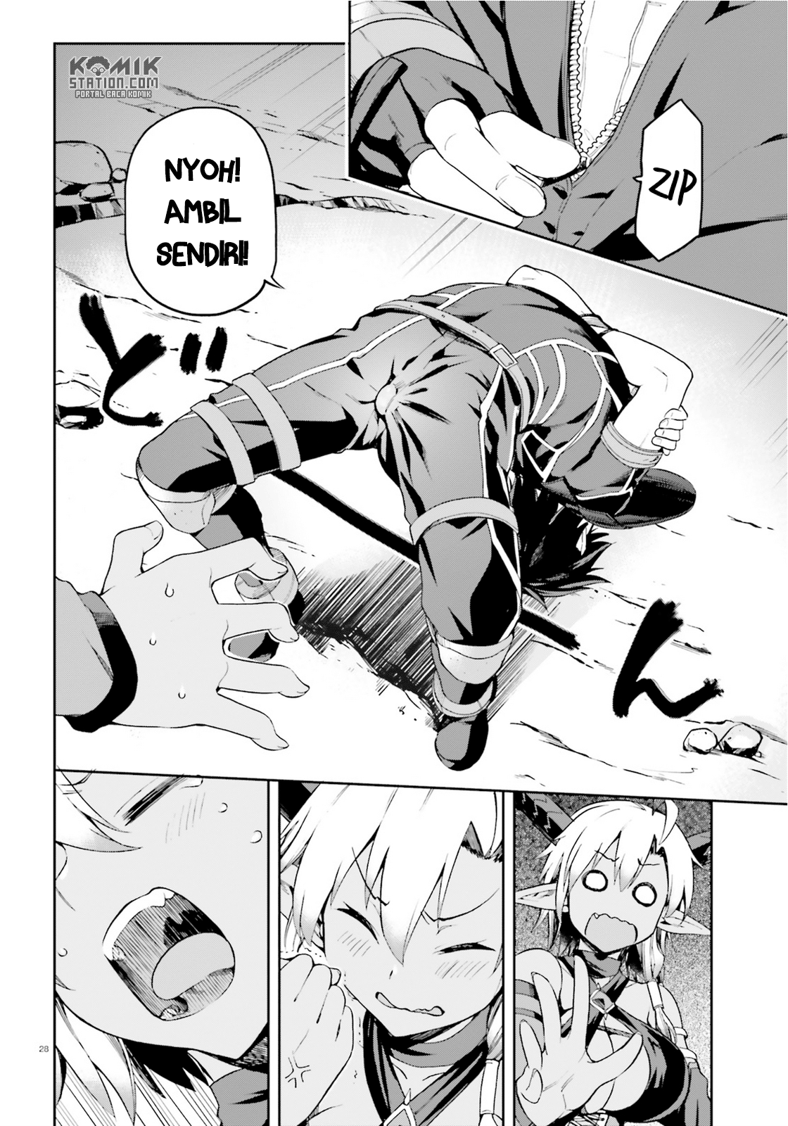 Sentouin, Hakenshimasu! chapter 9