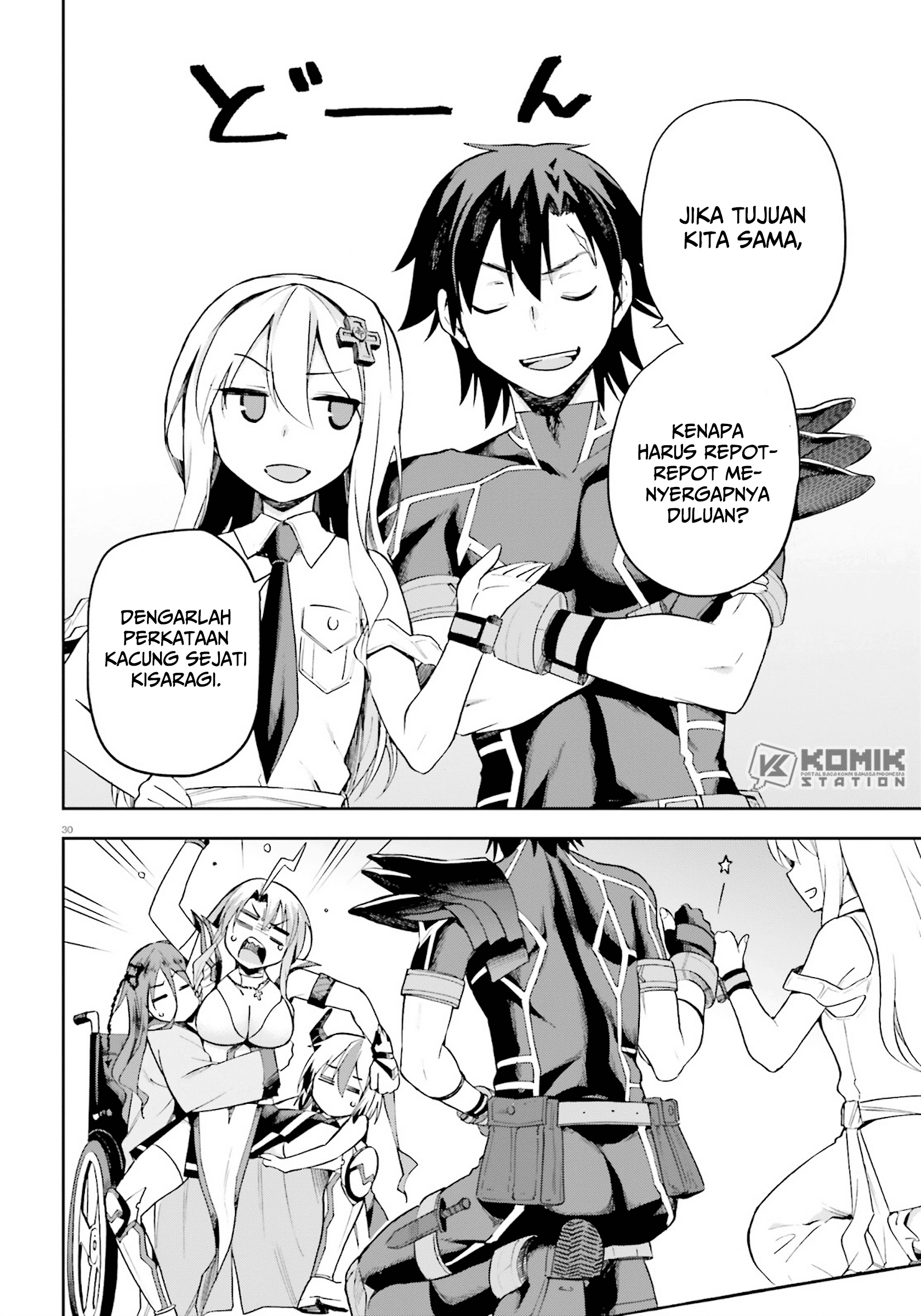Sentouin, Hakenshimasu! Chapter 24 Bahasa Indonesia