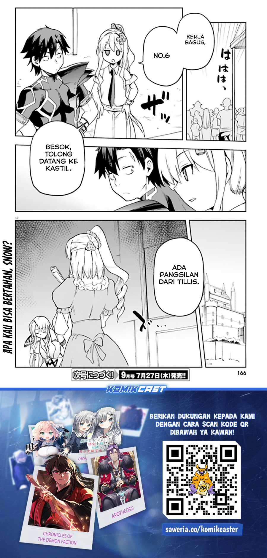 Sentouin, Hakenshimasu! chapter 58