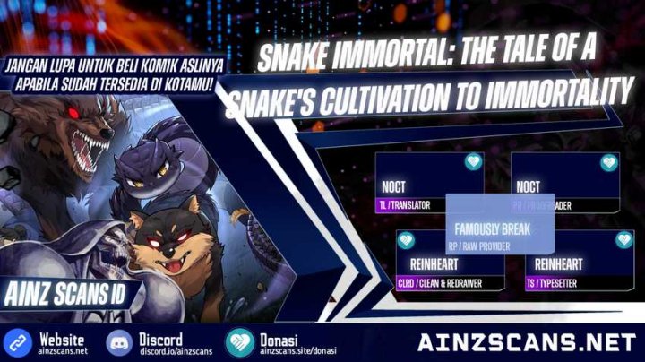 Serpent Ancestor (Snake Immortal: The Tale of a Snake’s Cultivation to Immortality) chapter 42