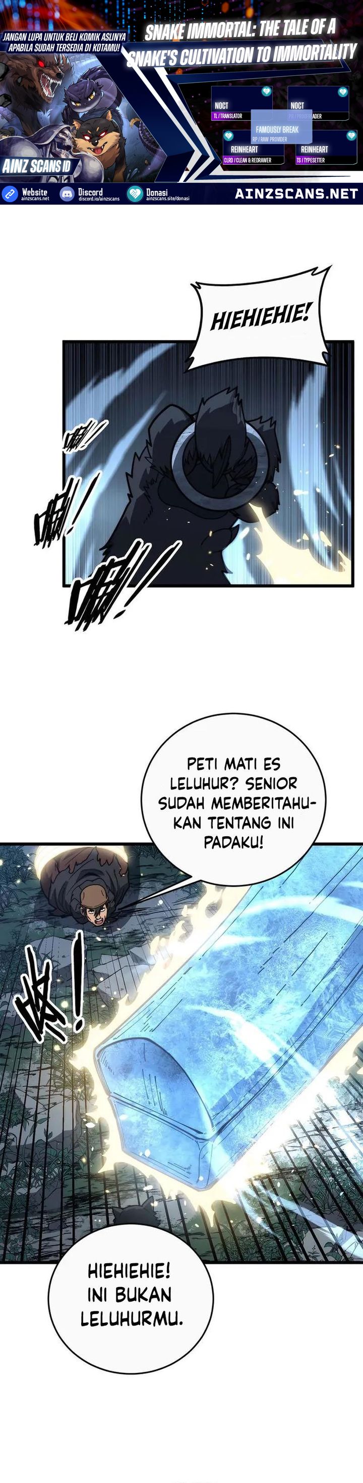 Serpent Ancestor (Snake Immortal: The Tale of a Snake’s Cultivation to Immortality) chapter 44