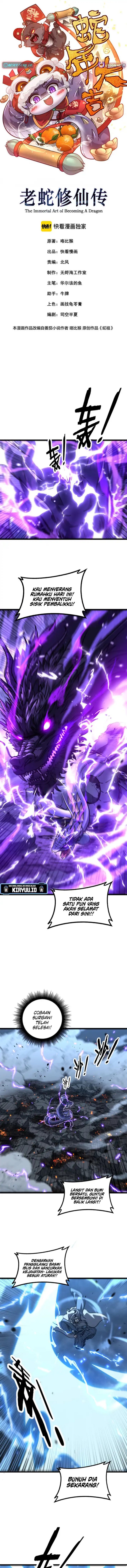 Serpent Ancestor (Snake Immortal: The Tale of a Snake’s Cultivation to Immortality) Chapter 67 Bahasa Indonesia