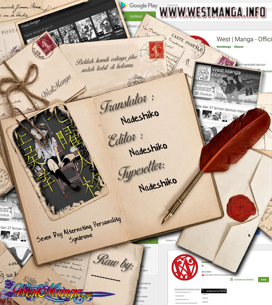 Seven Day Alternating Personality Syndrome Chapter 02 Bahasa Indonesia