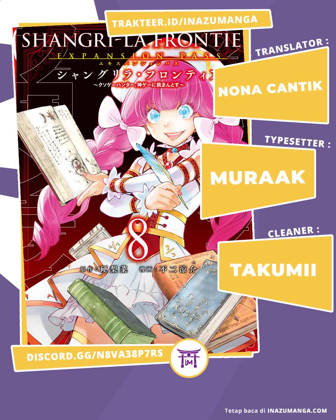 Shangri-La Frontier ~ Kusoge Hunter, Kamige ni Idoman to su~ Chapter 86 Bahasa Indonesia