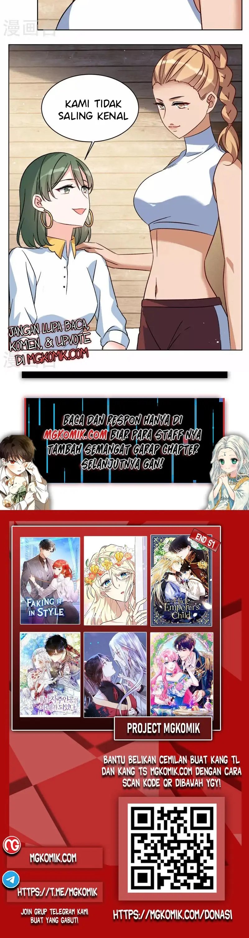 She Is Coming, Please Get Down! Chapter 93.1 Bahasa Indonesia