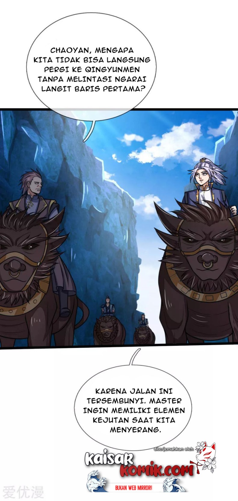 Shenwu Tianzun chapter 160