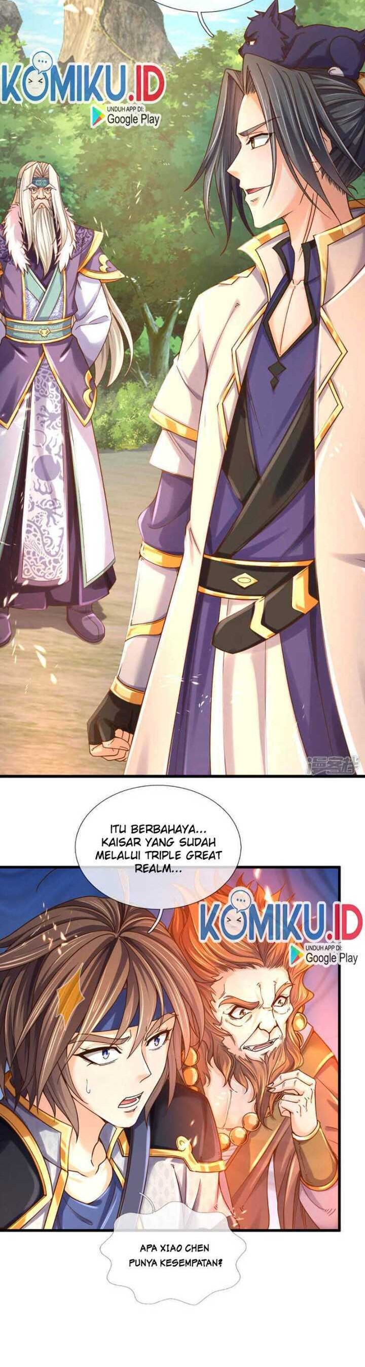 Shenwu Tianzun Chapter 313 Bahasa Indonesia