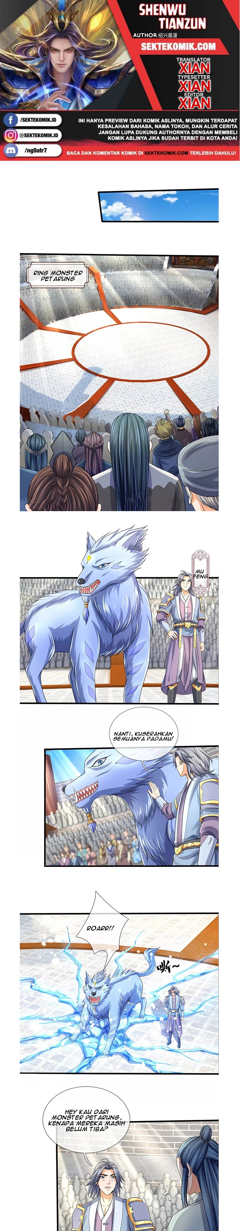 Shenwu Tianzun Chapter 333 Bahasa Indonesia