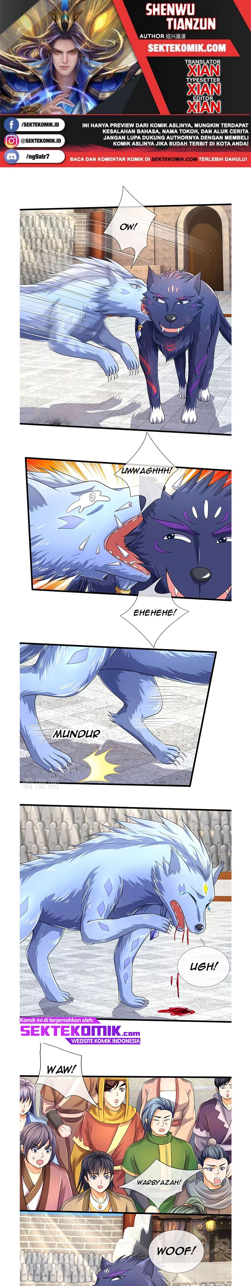 Shenwu Tianzun Chapter 334 Bahasa Indonesia