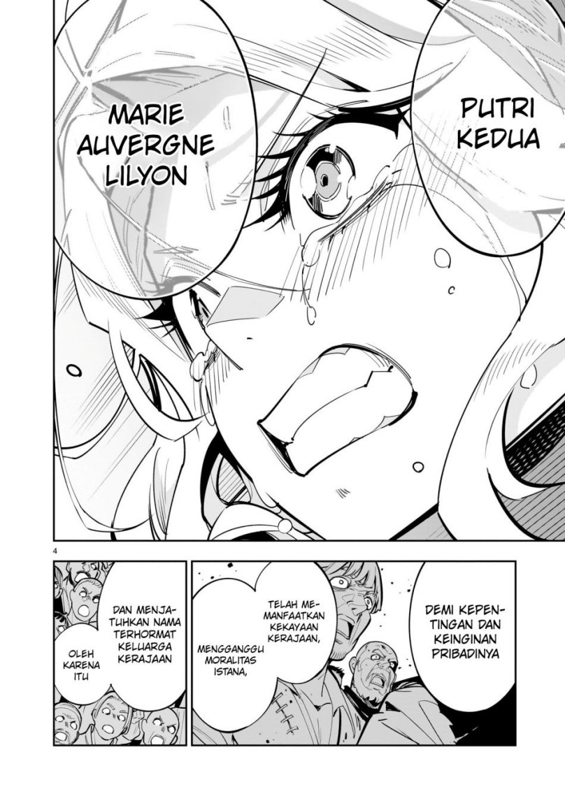 Shi ni Modori Oujo wa Ikinobiru Tameni Yuri Harem wo Tsukuru Koto ni Shita Chapter 01 Bahasa Indonesia
