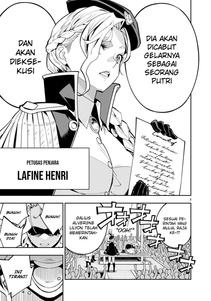 Shi ni Modori Oujo wa Ikinobiru Tameni Yuri Harem wo Tsukuru Koto ni Shita Chapter 01 Bahasa Indonesia