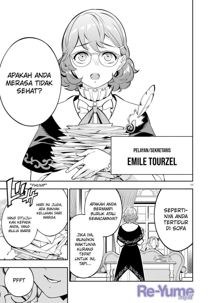 Shi ni Modori Oujo wa Ikinobiru Tameni Yuri Harem wo Tsukuru Koto ni Shita Chapter 01 Bahasa Indonesia