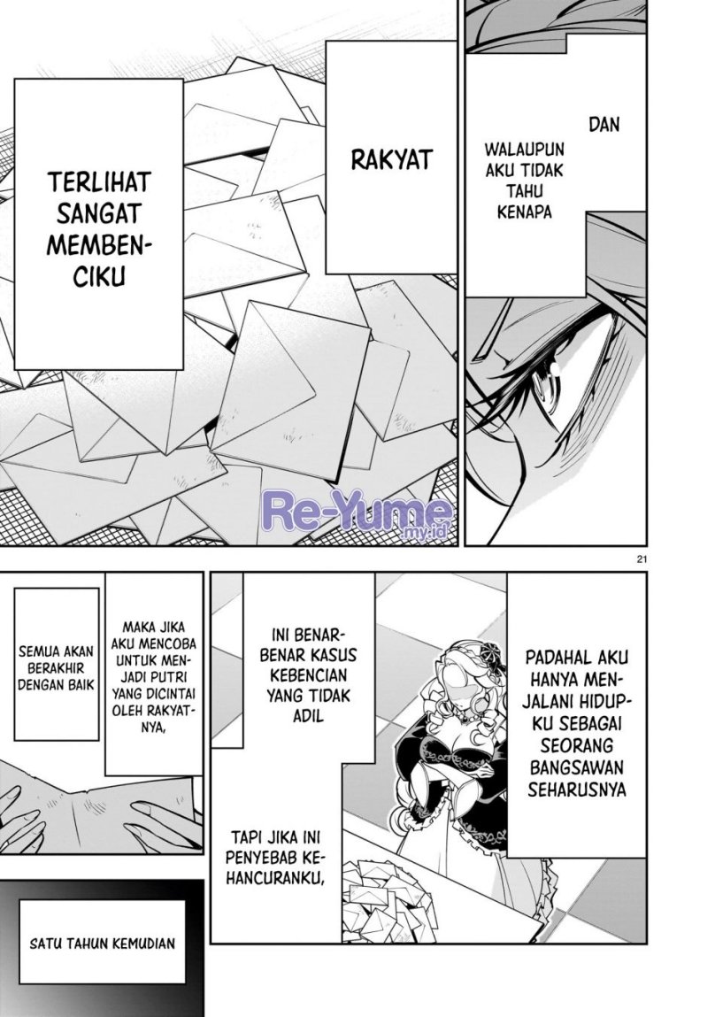 Shi ni Modori Oujo wa Ikinobiru Tameni Yuri Harem wo Tsukuru Koto ni Shita Chapter 01 Bahasa Indonesia