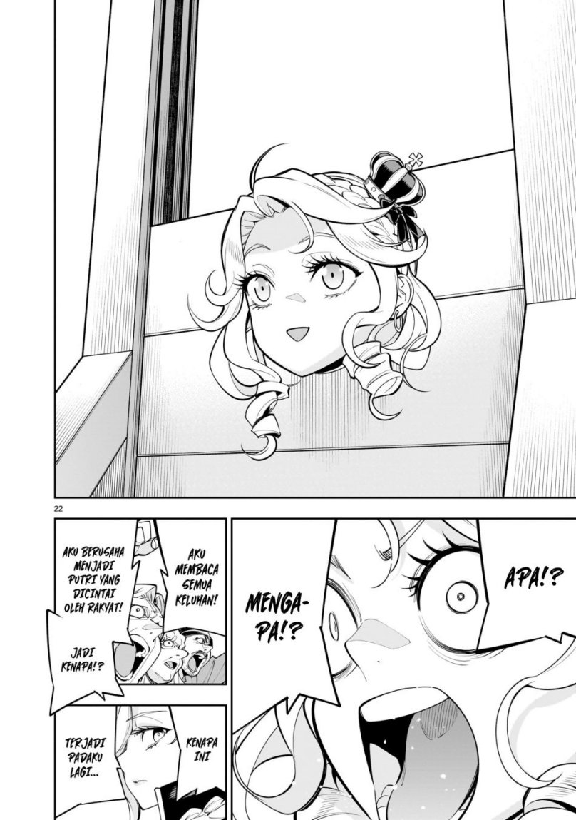 Shi ni Modori Oujo wa Ikinobiru Tameni Yuri Harem wo Tsukuru Koto ni Shita Chapter 01 Bahasa Indonesia