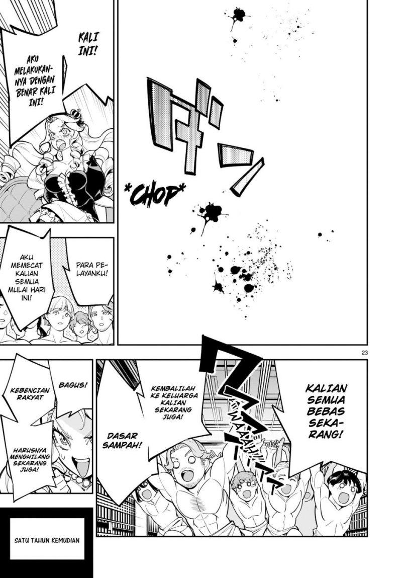 Shi ni Modori Oujo wa Ikinobiru Tameni Yuri Harem wo Tsukuru Koto ni Shita Chapter 01 Bahasa Indonesia