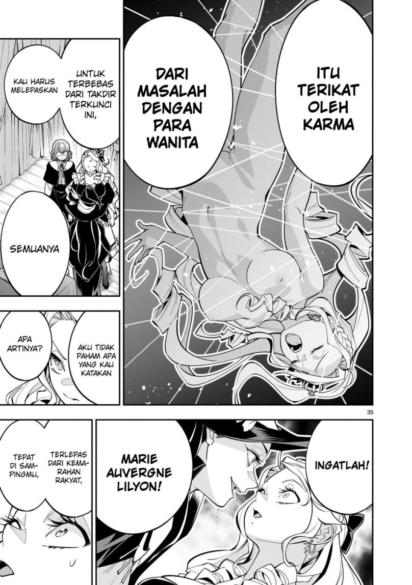 Shi ni Modori Oujo wa Ikinobiru Tameni Yuri Harem wo Tsukuru Koto ni Shita Chapter 01 Bahasa Indonesia
