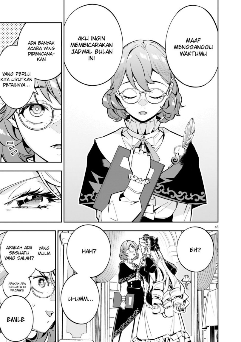 Shi ni Modori Oujo wa Ikinobiru Tameni Yuri Harem wo Tsukuru Koto ni Shita Chapter 01 Bahasa Indonesia