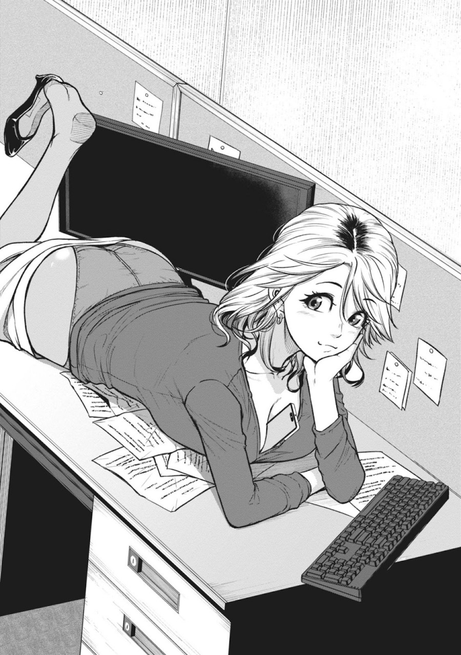 Shigoto Kaeri, Dokushin no Bijin Doushi ni Tanomarete chapter 16