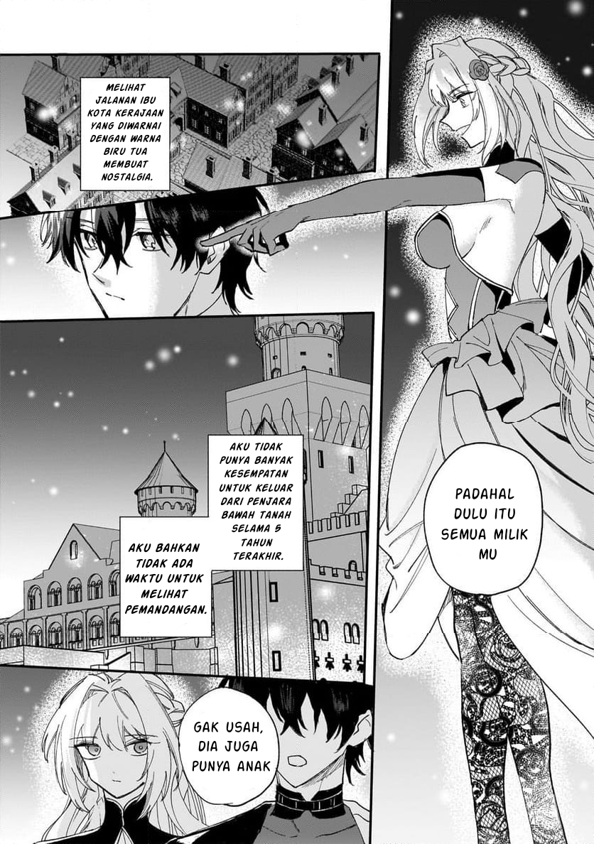 Shiitagerareta Tsuihou Oujo wa, Tensei shita Densetsu no Majo deshita Chapter 07.1 Bahasa Indonesia