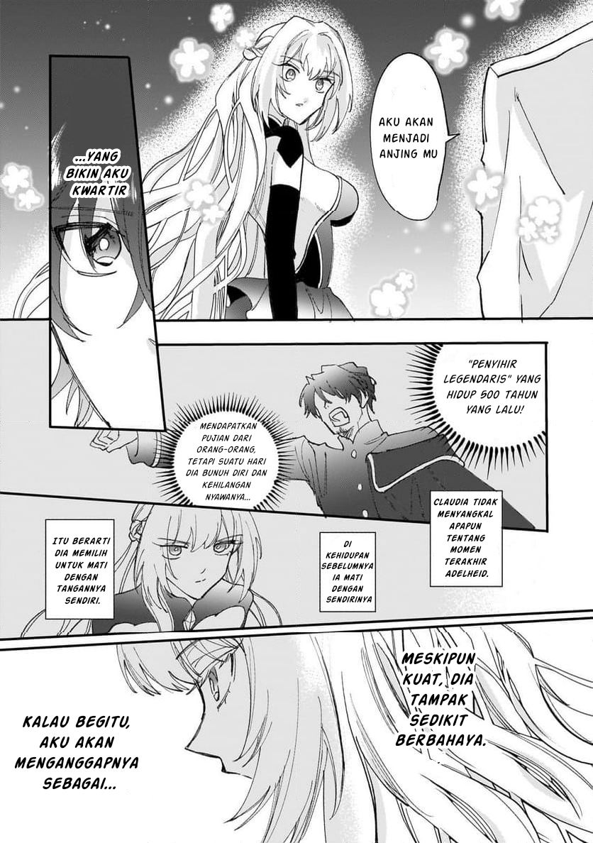 Shiitagerareta Tsuihou Oujo wa, Tensei shita Densetsu no Majo deshita Chapter 07.2 Bahasa Indonesia