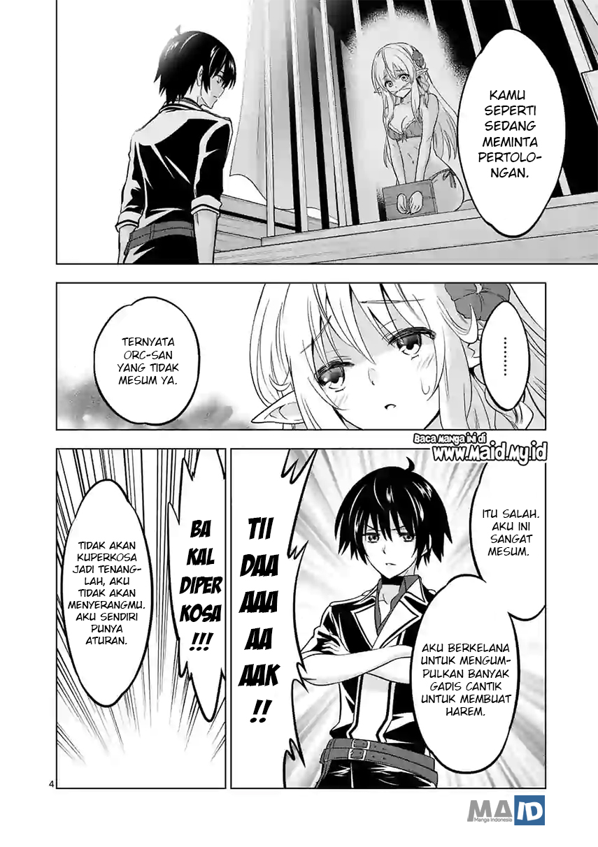 Shijou Saikyou Orc-san no Tanoshii Tanetsuke Harem Zukuri chapter 13