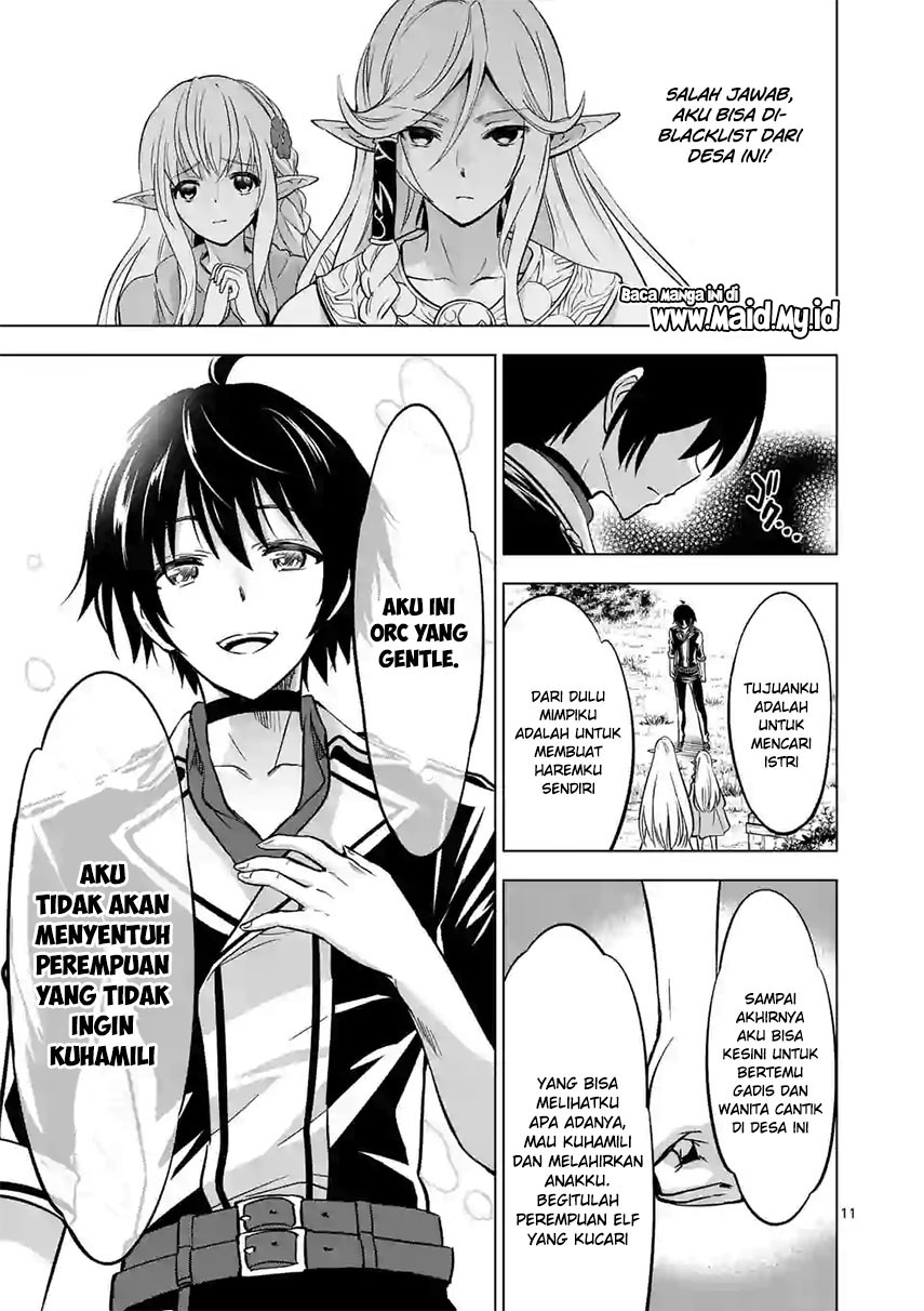 Shijou Saikyou Orc-san no Tanoshii Tanetsuke Harem Zukuri Chapter 14 Bahasa Indonesia