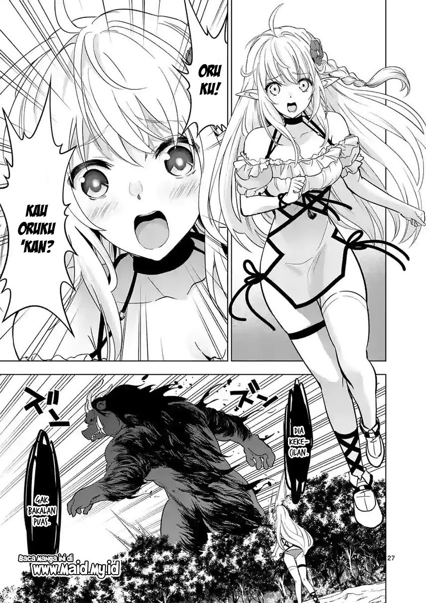 Shijou Saikyou Orc-san no Tanoshii Tanetsuke Harem Zukuri Chapter 21.3 Bahasa Indonesia