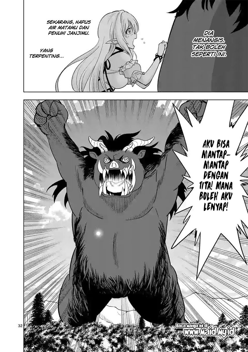 Shijou Saikyou Orc-san no Tanoshii Tanetsuke Harem Zukuri Chapter 21.3 Bahasa Indonesia