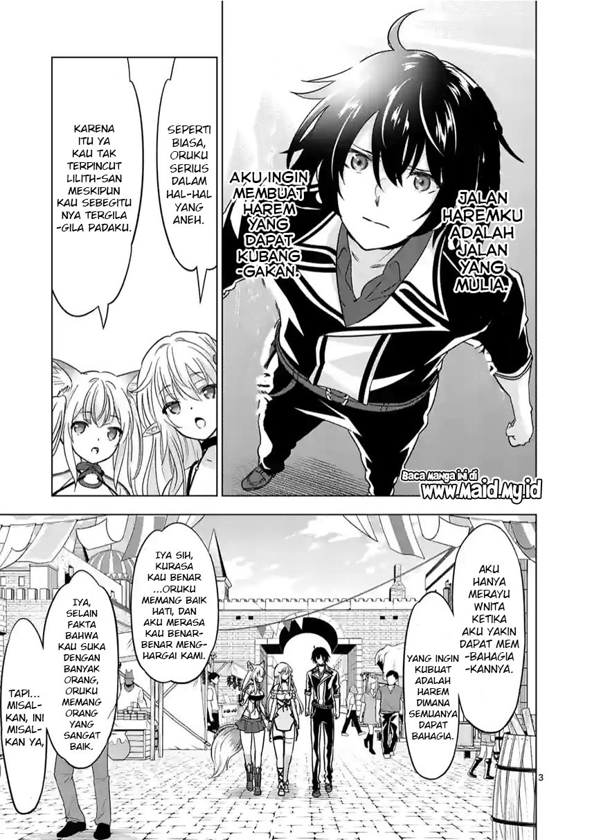 Shijou Saikyou Orc-san no Tanoshii Tanetsuke Harem Zukuri Chapter 70 Bahasa Indonesia